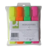 Surligneurs Q-Connect 4 couleurs