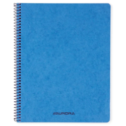 Cahier à spirale Aurora A4 bleu