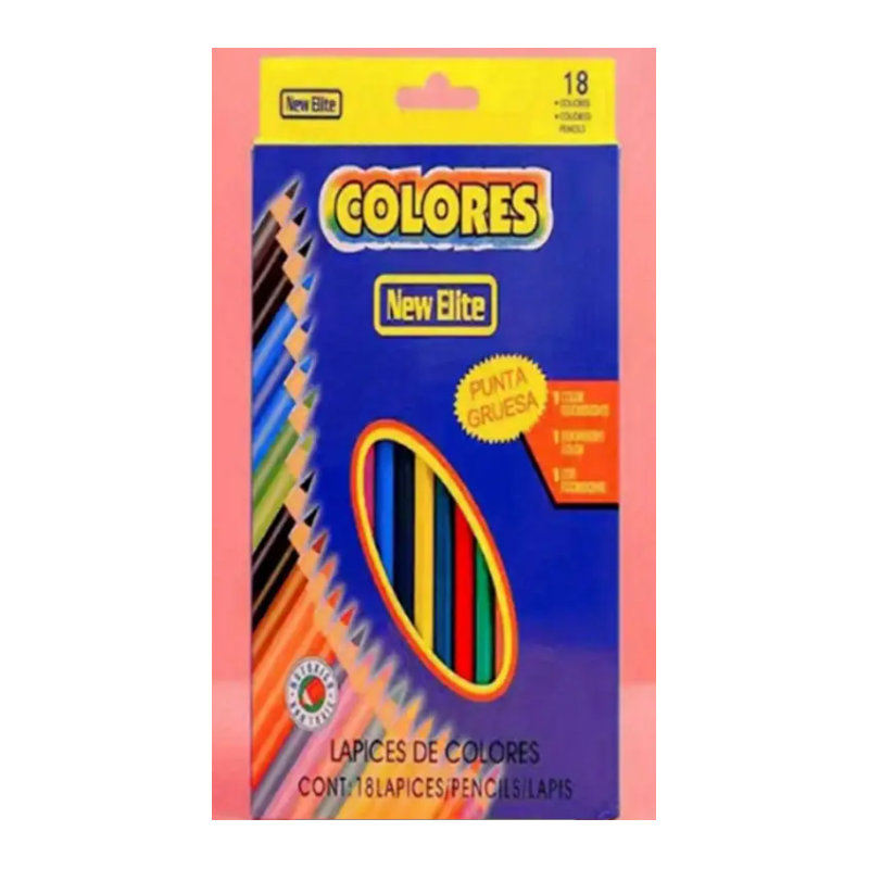Crayons de couleurs - 18