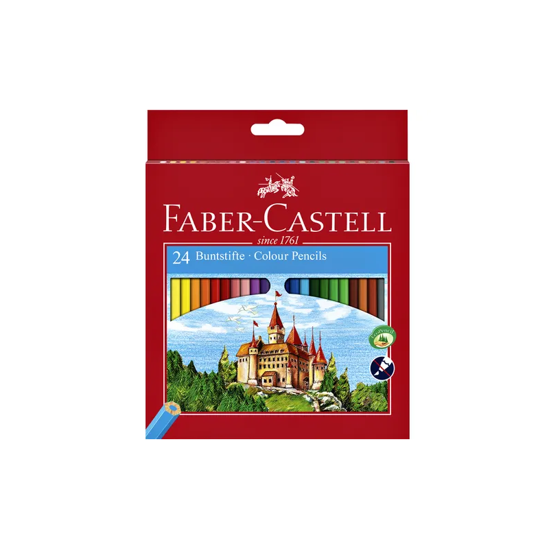 24 Crayons de couleur Faber-Castell 24 Crayons de couleur Faber-Castell