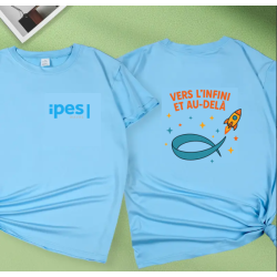 T-shirt INFINITY bleu