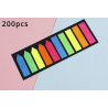 Etiquettes autocollantes colorées