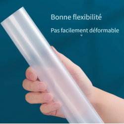 Lot de 4 Pochettes Plastique couleurs A4