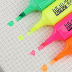 Surligneurs 4 couleurs
