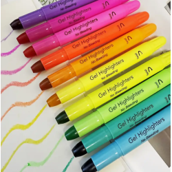 Surligneurs Gel aux couleurs vives