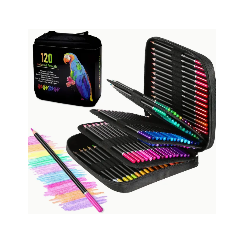 Ensemble de 120 crayons de couleur