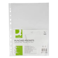 Pochette perforée A4