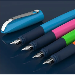 Stylo plume Schneider Wavy rose