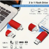 Clé USB 16 Go - Rouge